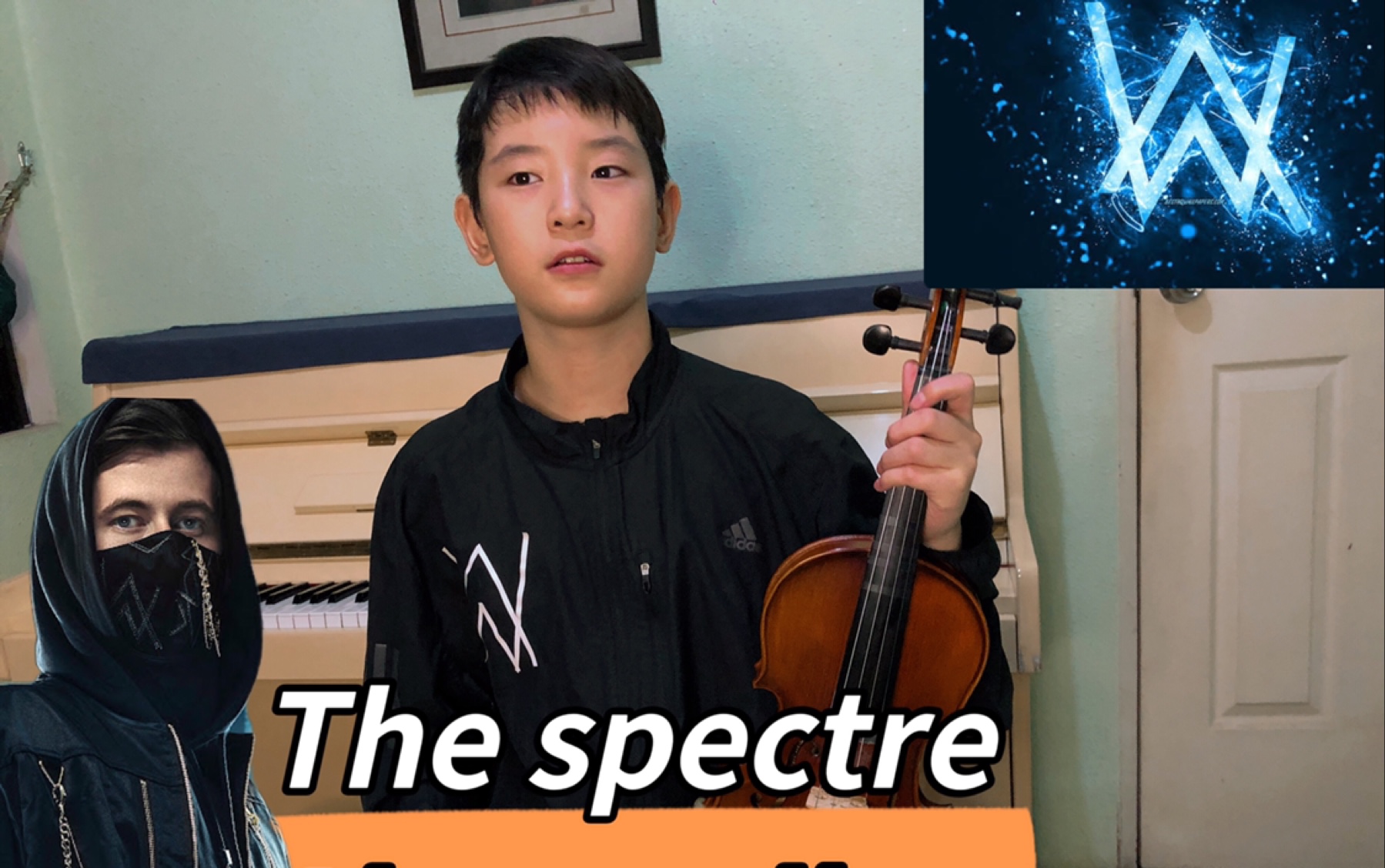 [图]阿兰 沃克 幽灵#阿兰沃克 小提琴#幽灵 小提琴#Alan walker #the spectre music#the spectre violin