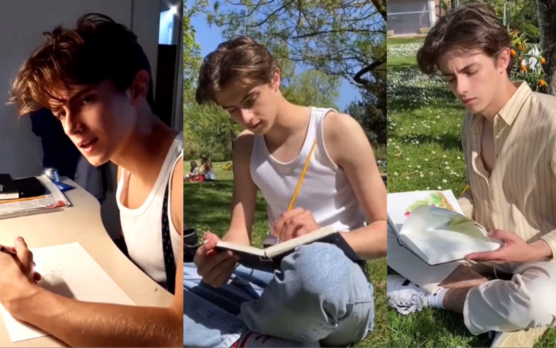 法国文艺美少年raphael人间水仙花第二弹