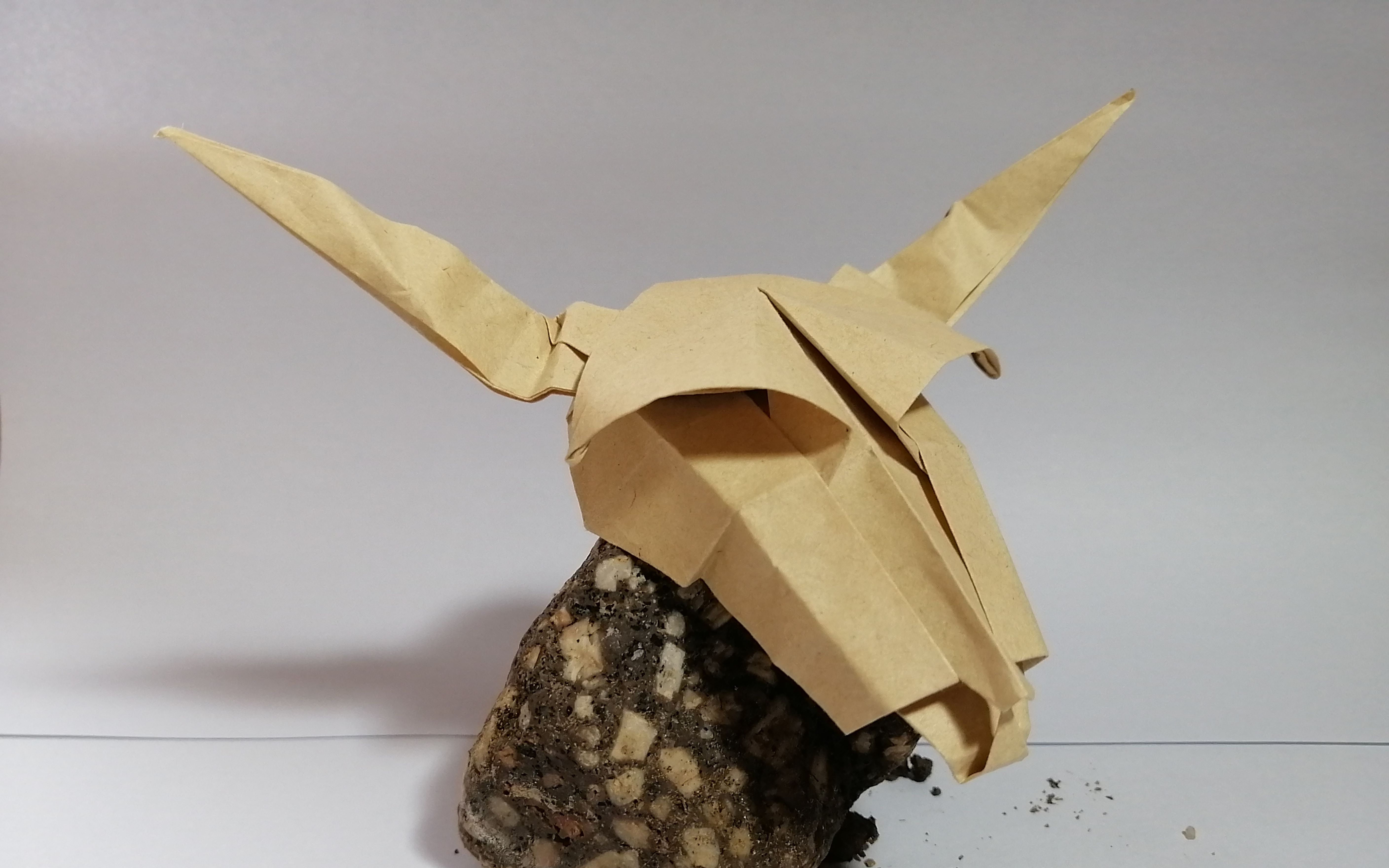 活动  【折纸】超霸气的牛头骨