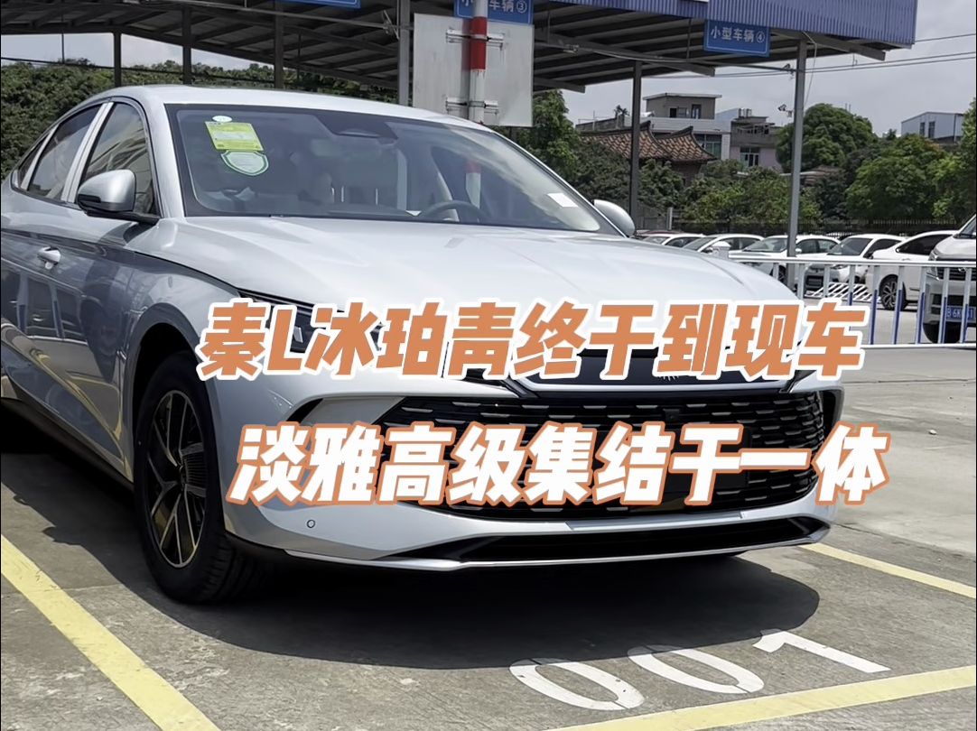 秦l冰珀青终于到现车,淡雅高级集结于一体,有没有让你心动?