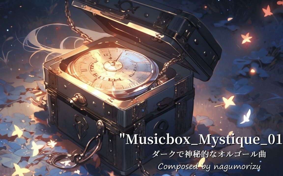 【フリーBGM】黑暗神秘的八音盒『Mystique01』【Musicbox Collection】哔哩哔哩bilibili