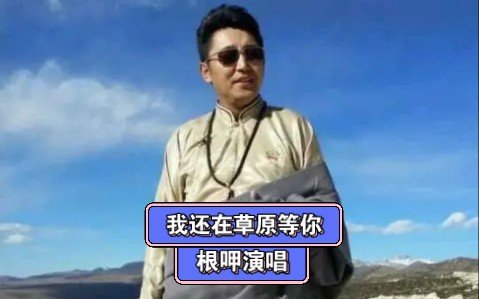 根呷的歌曲《我还在草原等你》清真意切,节奏欢快,旋律优美.