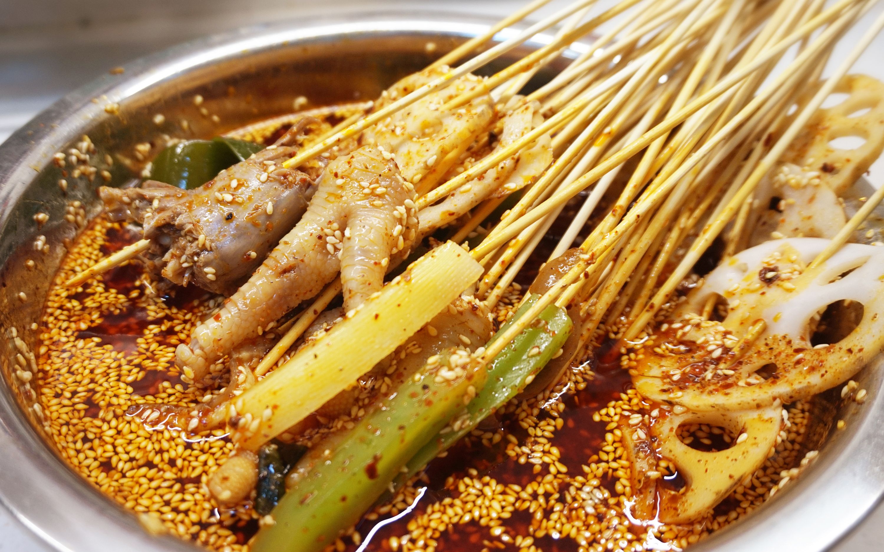 活动  做了一盆钵钵鸡,媳妇直呼自由万岁,终于吃过瘾