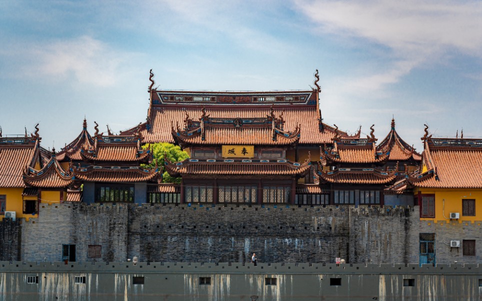 图说奉贤 追寻文明步履 感受奉城古城墙的宏伟