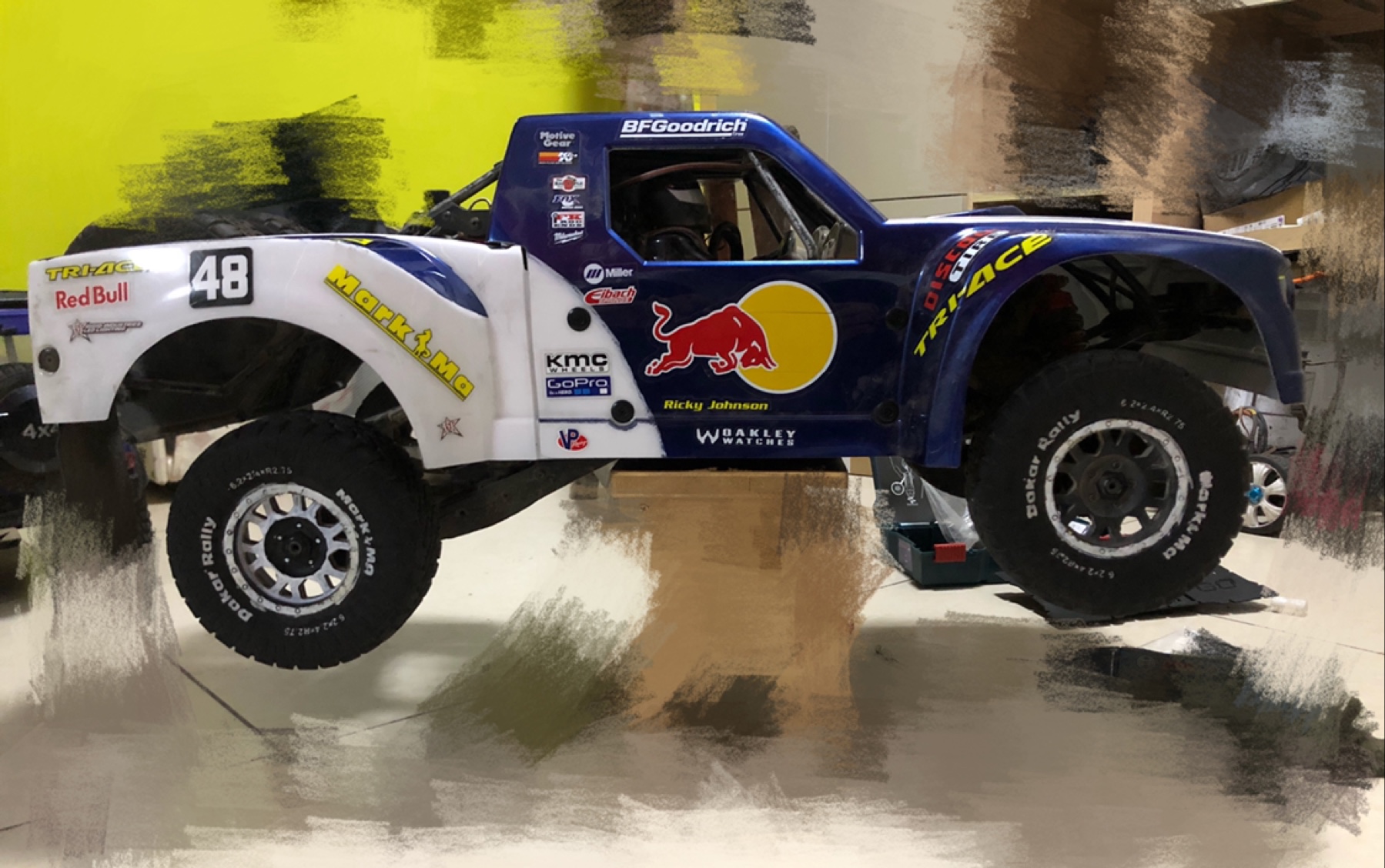 都说有红牛的车都不简单km短卡计时赛