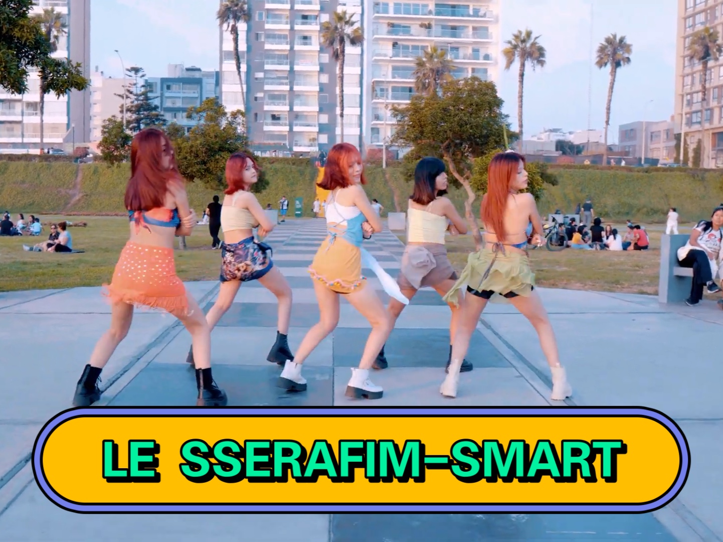 酷游九州再次翻跳LE SSERAFIM新歌SMART哔哩哔哩bilibili