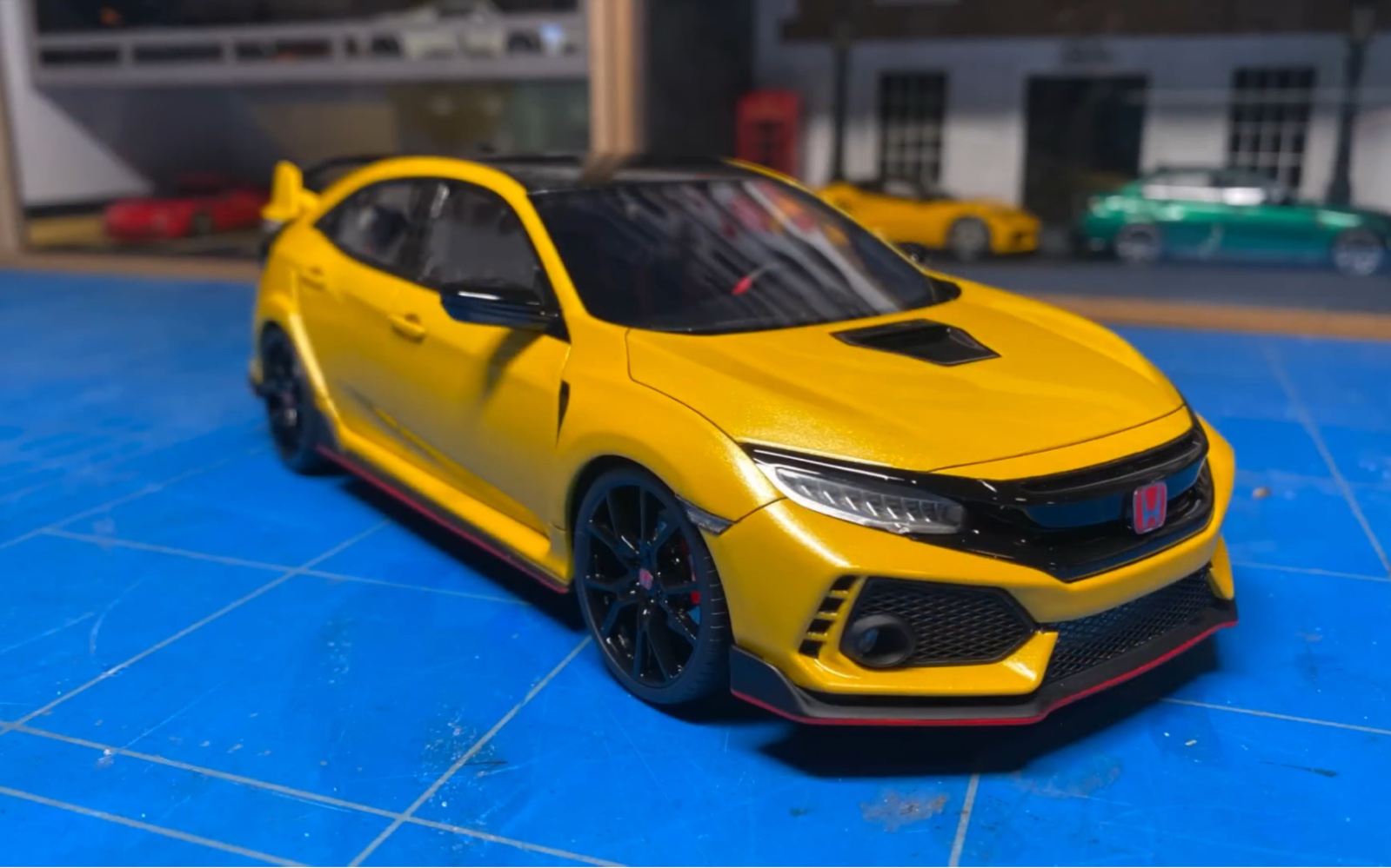 【搬运】alpha 1/24 本田思域honda civix typer fk8车模制作