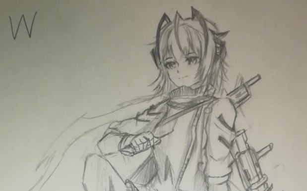 [手绘]明日方舟---w