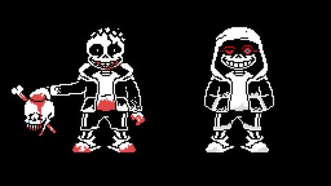 killer sans vs dust sans phase 2_哔哩哔哩_bilibili