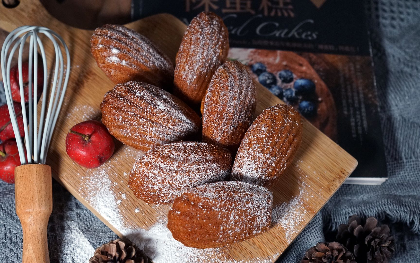 做戚风老失败不如试试这款小蛋糕超经典口味焦糖玛德琳