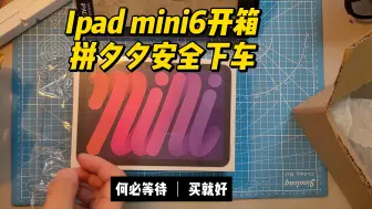 Скачать видео: Ipad mini6开箱拼夕夕安全下车