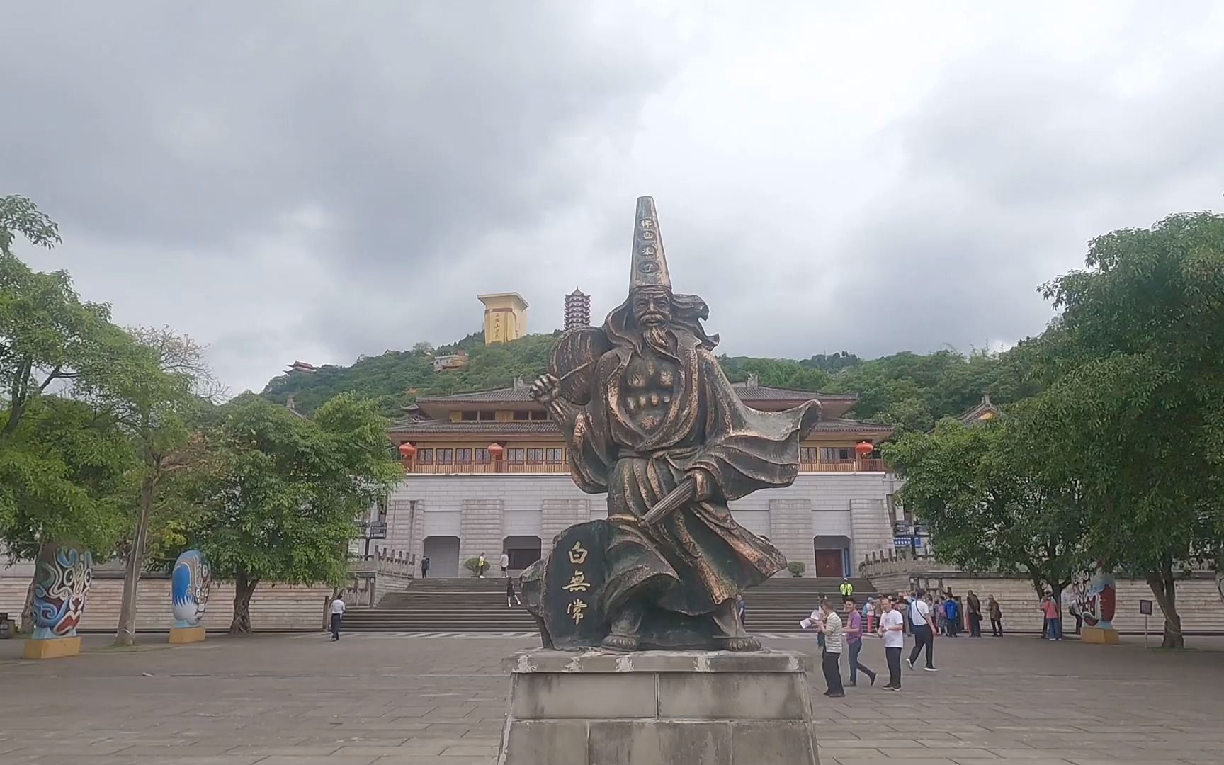 重庆丰都鬼城天子殿,牛头马面原来长这样,太意外了