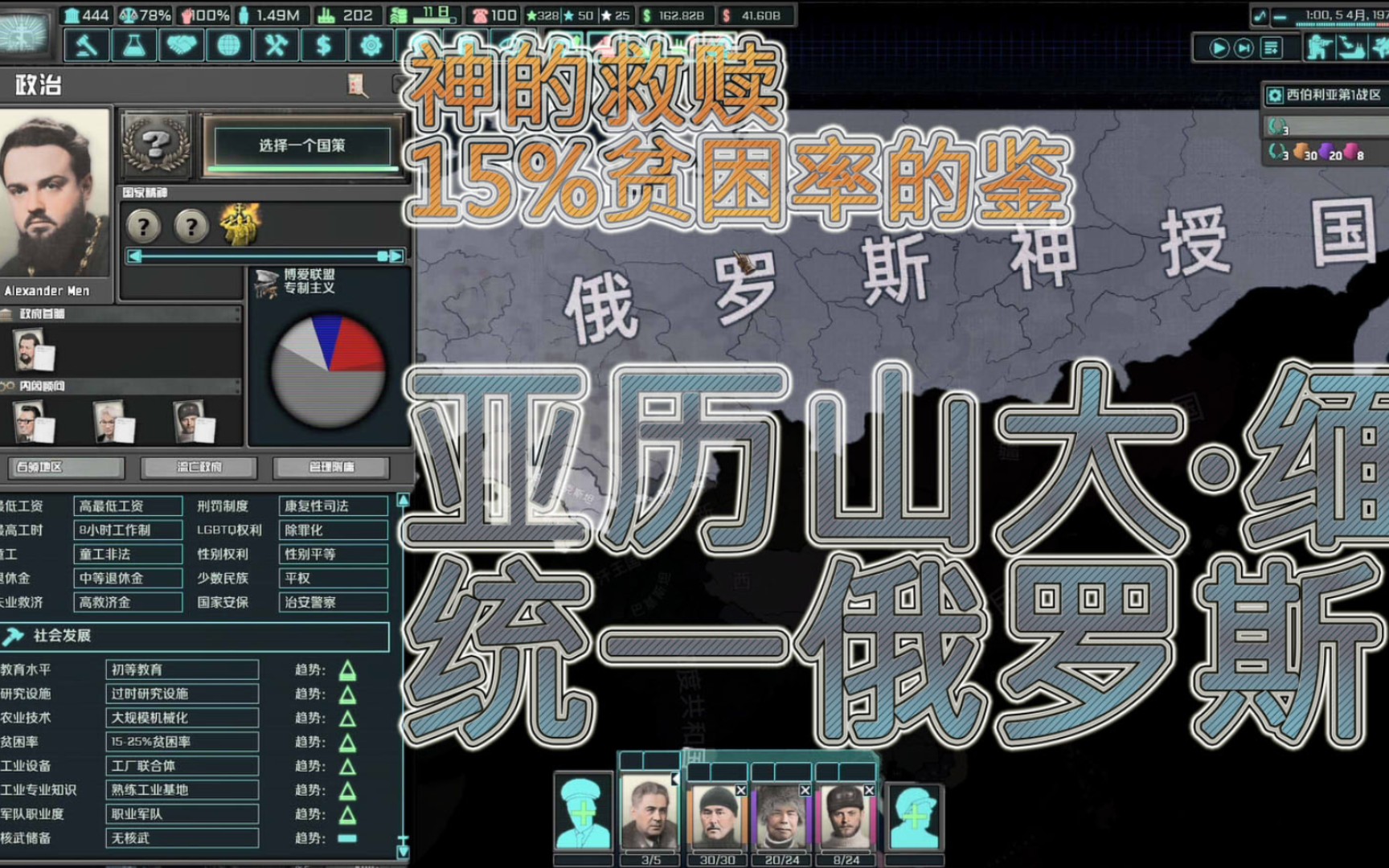 钢铁雄心4tno终极鉴人缅神父统一俄罗斯西伯利亚神授国