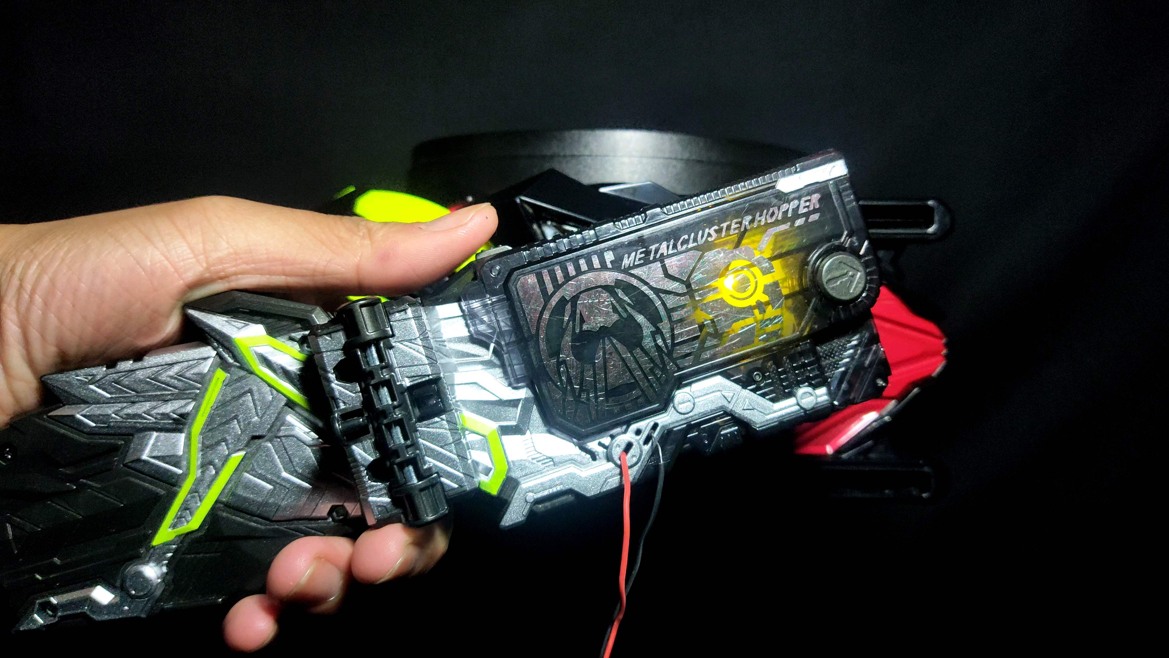 假面骑士01 金属簇蝗虫密钥 外接