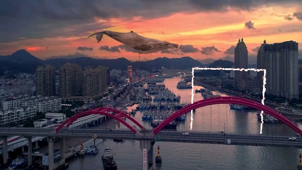 城市鲸鱼 ae练习