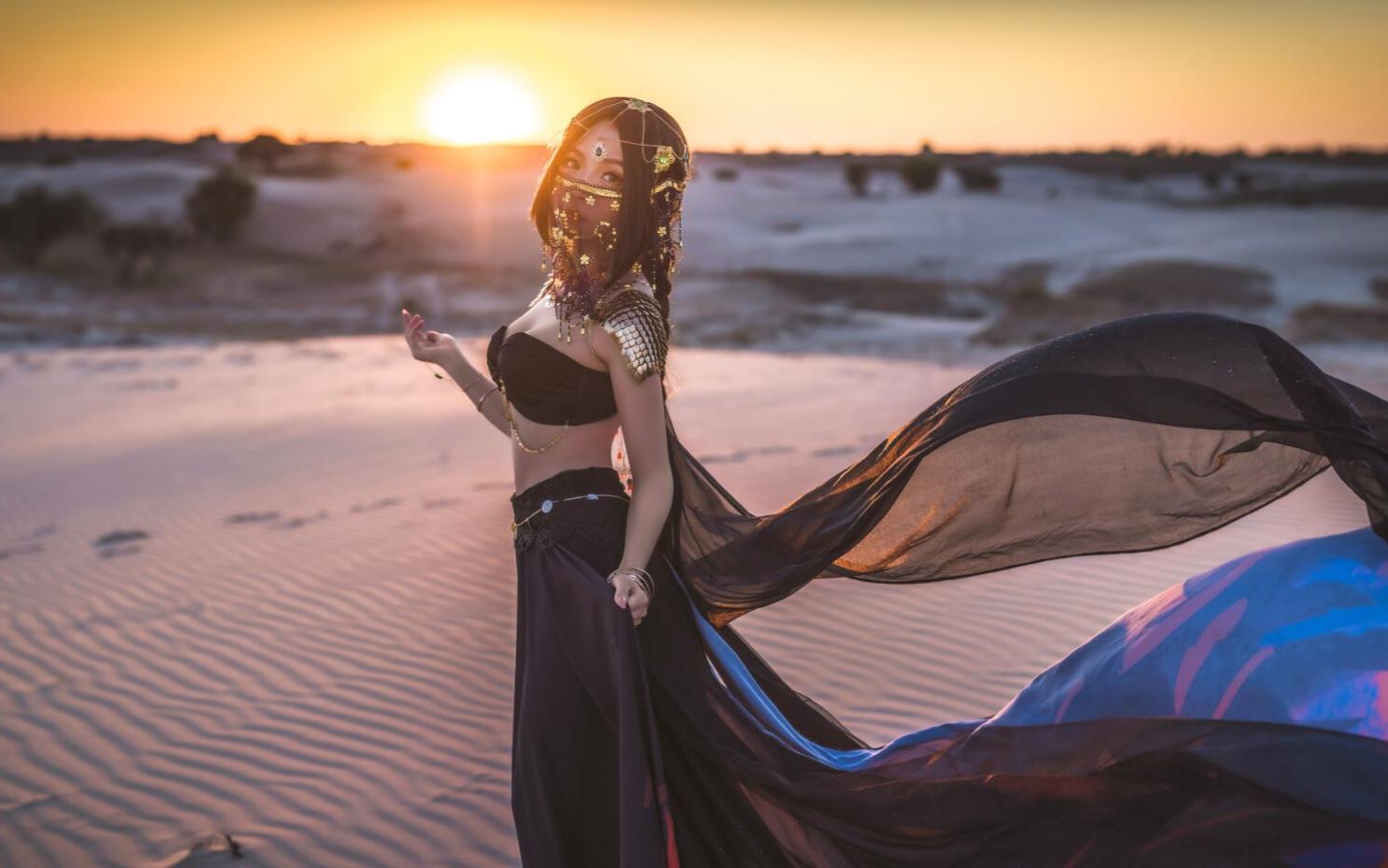 小懒不懒鬼刀北漠公主风铃cos