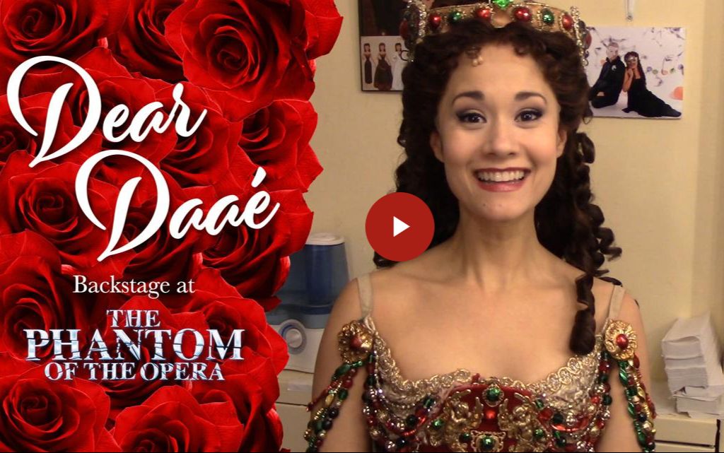 [图]【魅影部落格】Episode 2-Dear Daaé-Backstage at THE PHANTOM OF THE OPERA with Ali Ewoldt