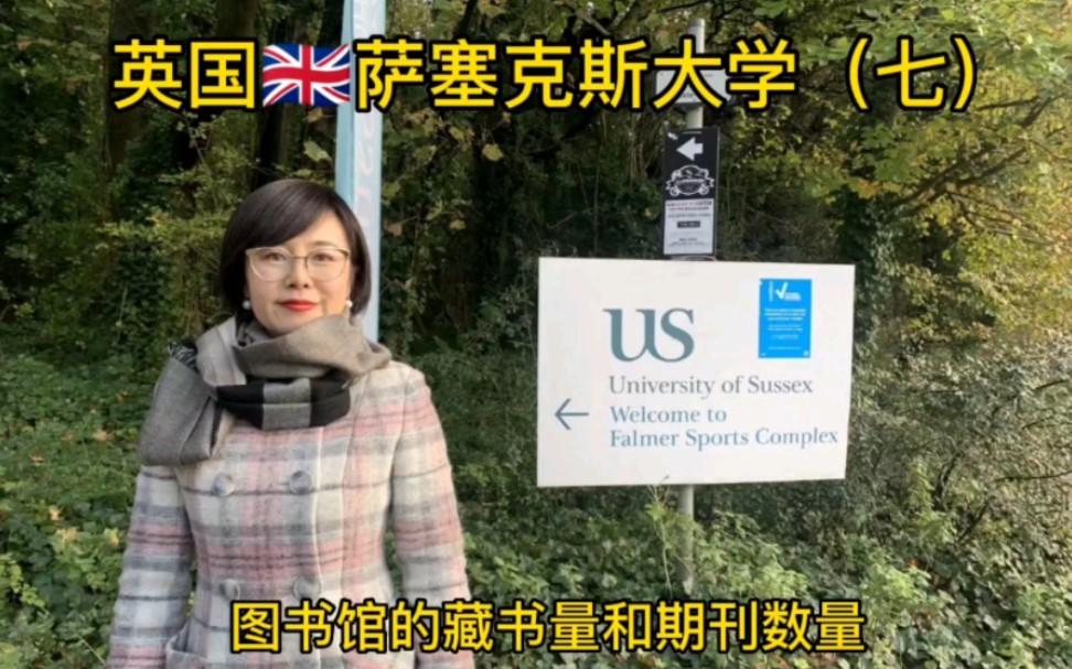 英国留学/英国大学/萨塞克斯大学(七)图书馆的藏书量和期刊数量哔哩哔哩bilibili