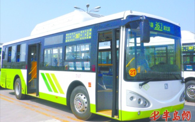 [涡轮增压的啸叫]青岛公交市北六分367路 t578 原声原速走行音