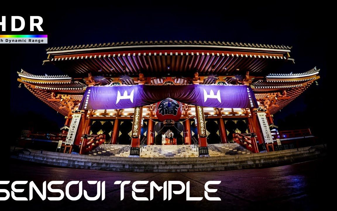 4khdr10夜游东京浅草寺