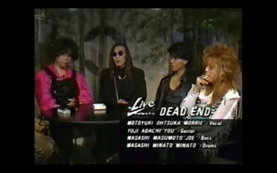 [图]DEAD END 1989.10.30 LIVE TOMATO 川崎CLUB CITTA live