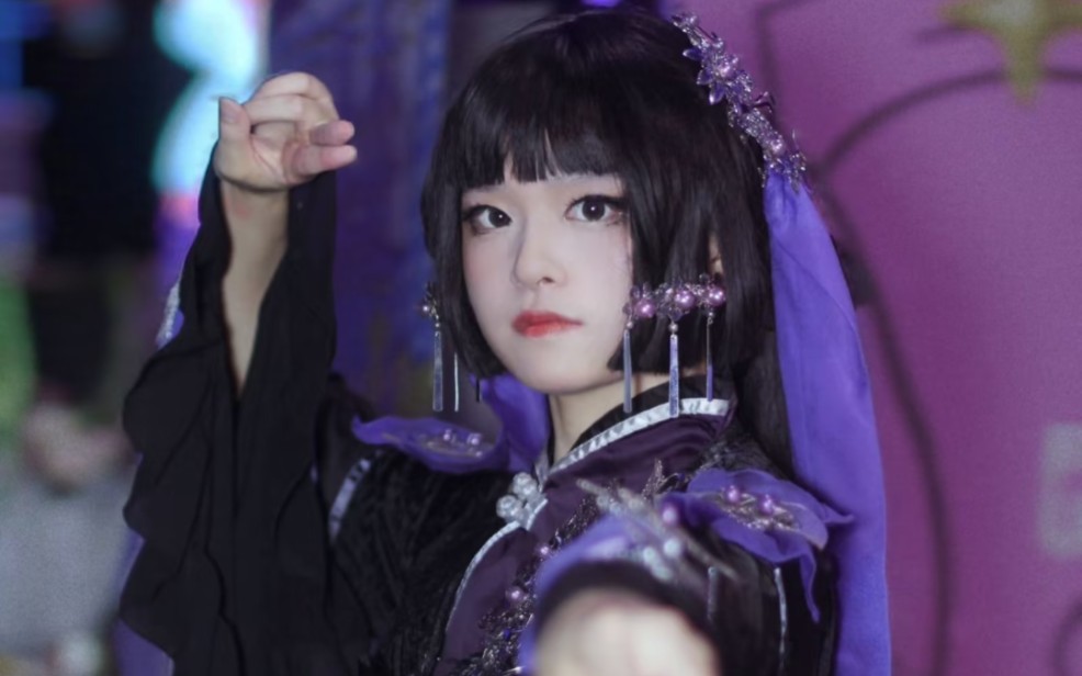 原来你也玩剑三啊!花萝cos