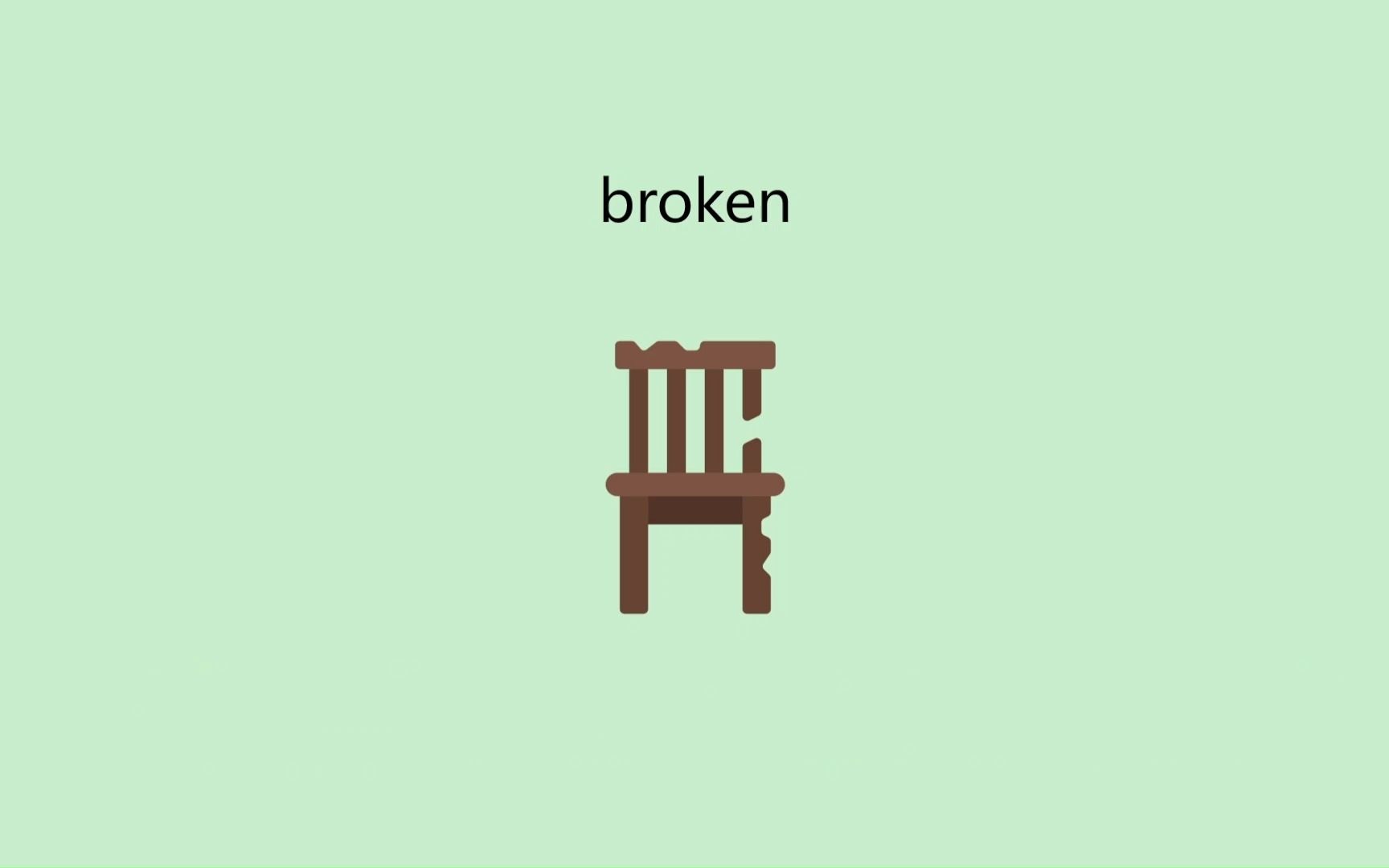 单词broken来自break,break中的字母k有“开”的含义哔哩哔哩bilibili