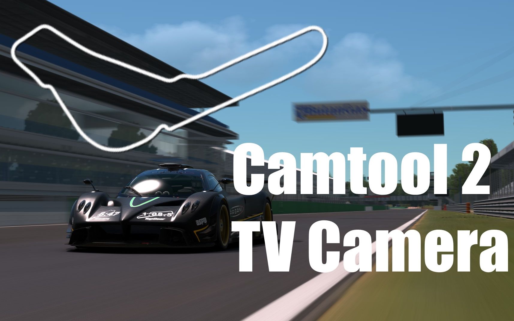 【自制神力科莎tv镜头】经典的monza赛道!