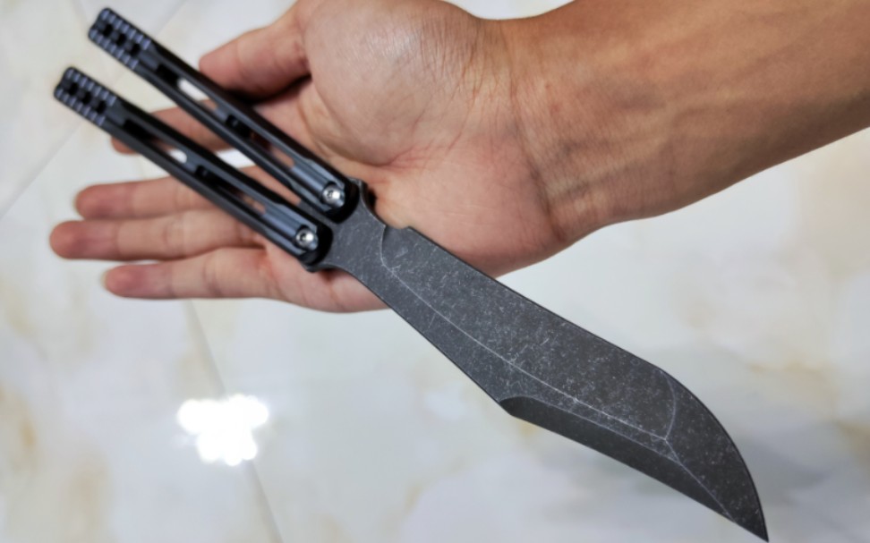 one逆戟鲸定制黑阳极77石洗刀刃