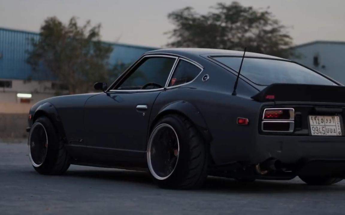 jdm经典日产240zfairladyz改装宽体低趴