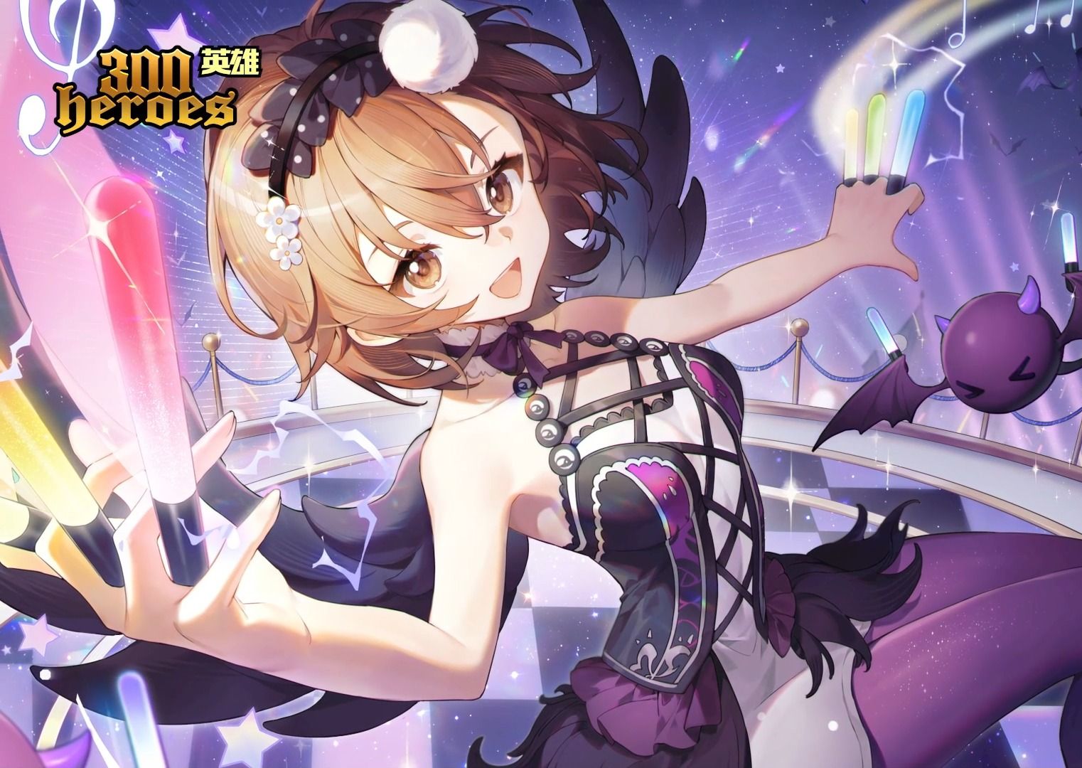 【300英雄】御坂美琴新皮肤堕天使游戏内展示