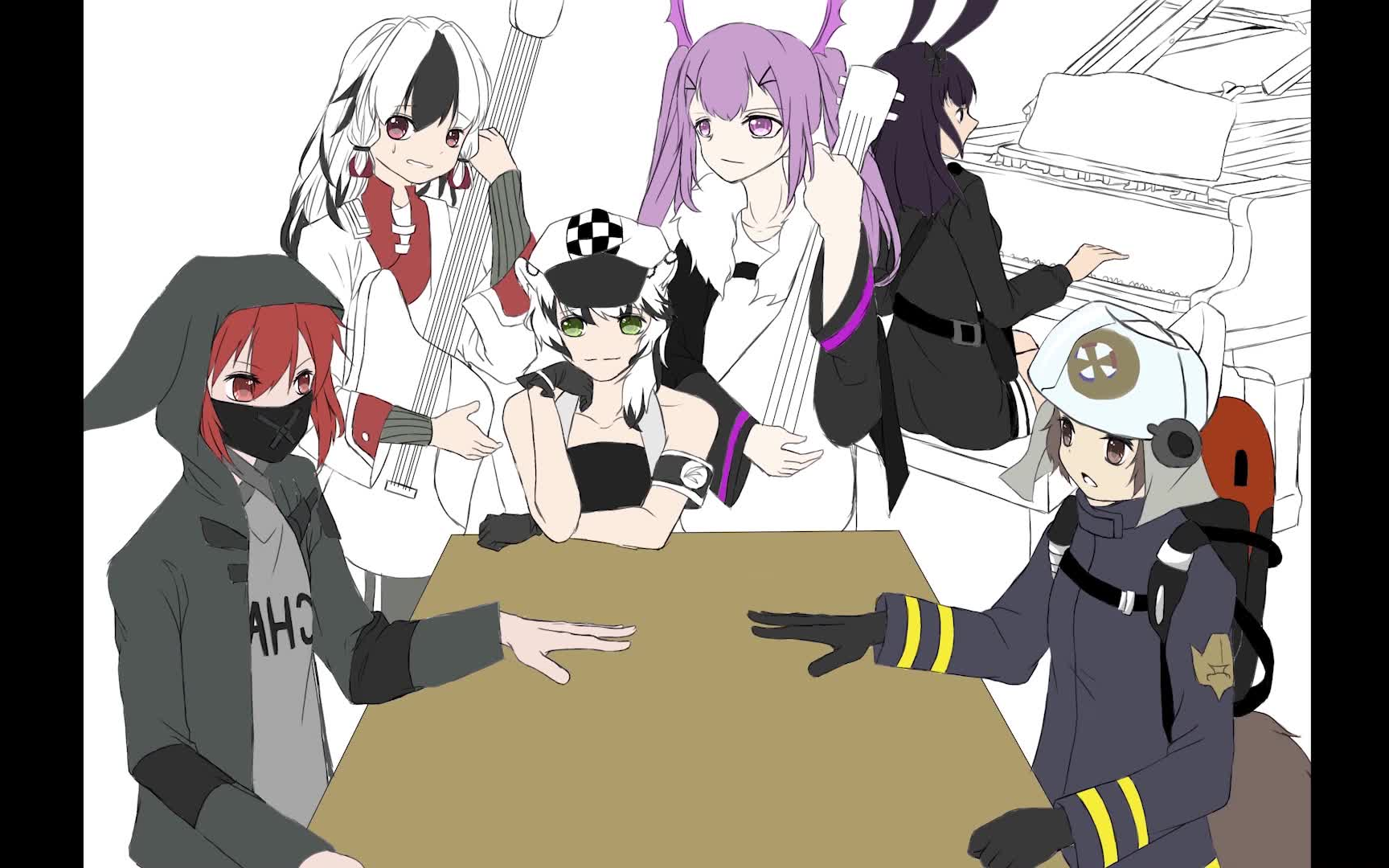 【明日方舟手书】咱俩谁管谁叫爹-弑君者·阿消