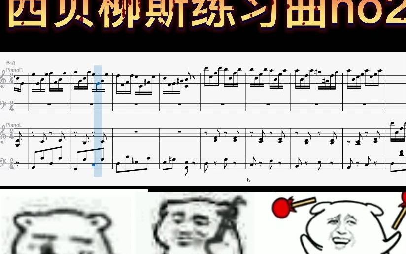 [图]西贝柳斯练习曲op76no2地狱版