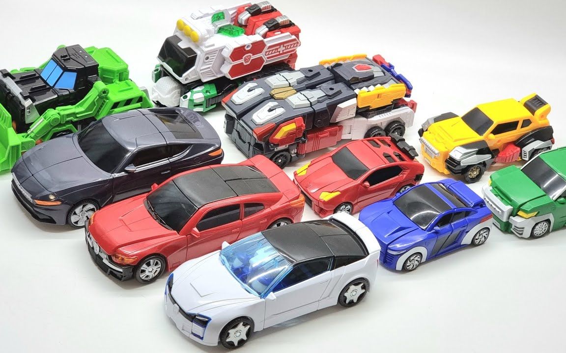 咖宝车神10款变形汽车机器人玩具集合!