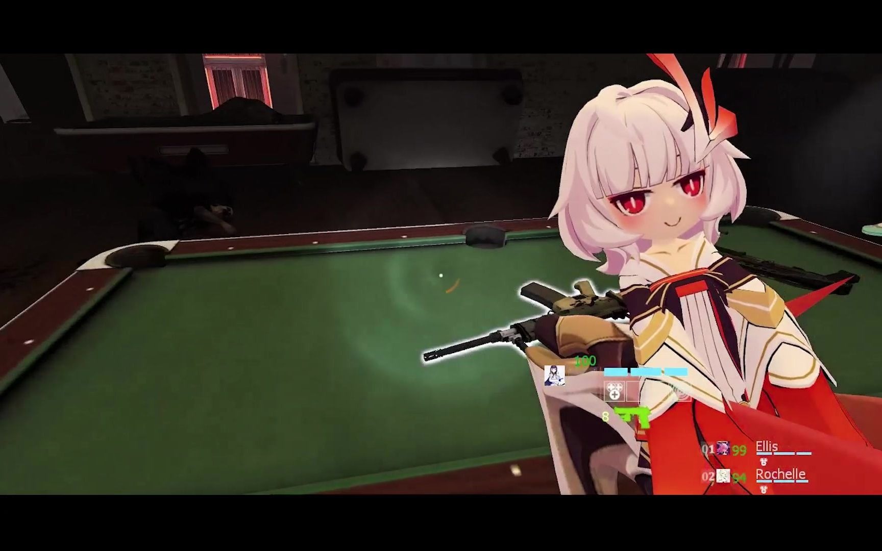 芽衣:赤鸢老师,你这样我怎么瞄准呀?