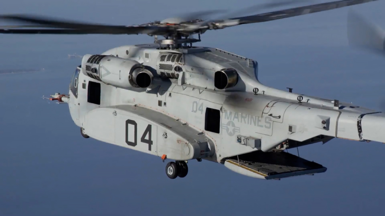 美军ch-53k运载实力强悍,中国的重型直升机能否与之匹敌?