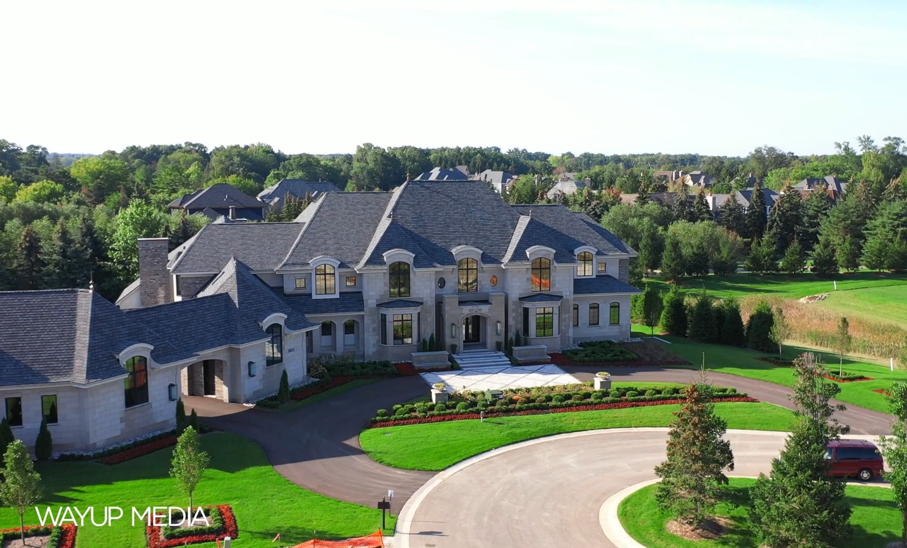 【豪宅欣赏】密歇根州一座传统现代完美融合的华丽精致庄园