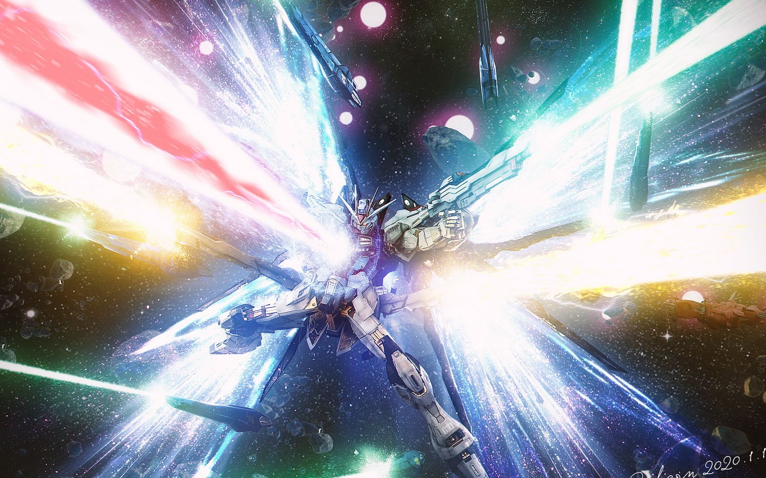 【多分镜/踩点/转场】感受新世代高达带来的视觉冲击(第三弹)_哔哩