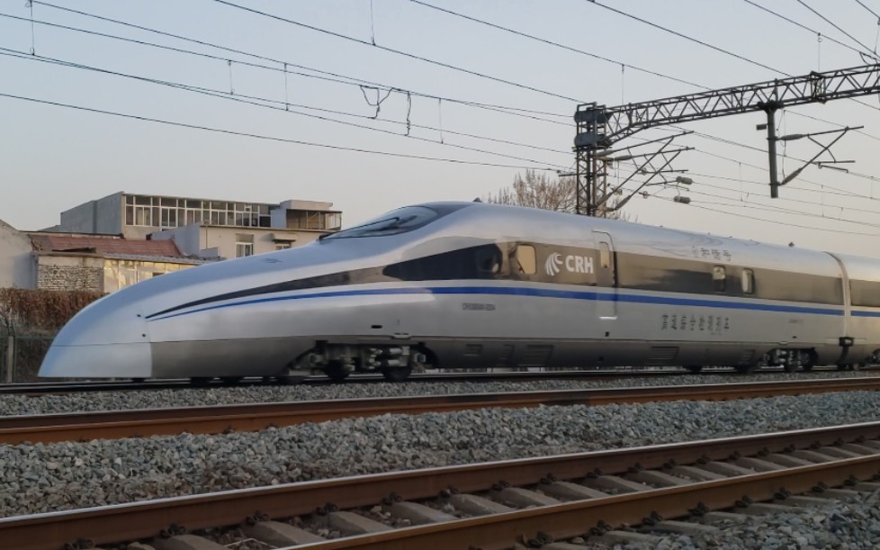 crh380am-0204通过大明湖站咽喉