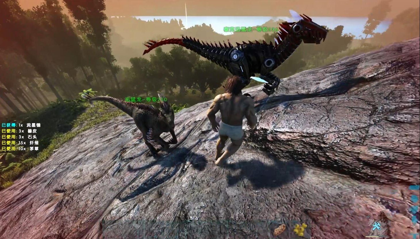 连续驯服6只迅猛龙(方舟孤岛篇第七集)