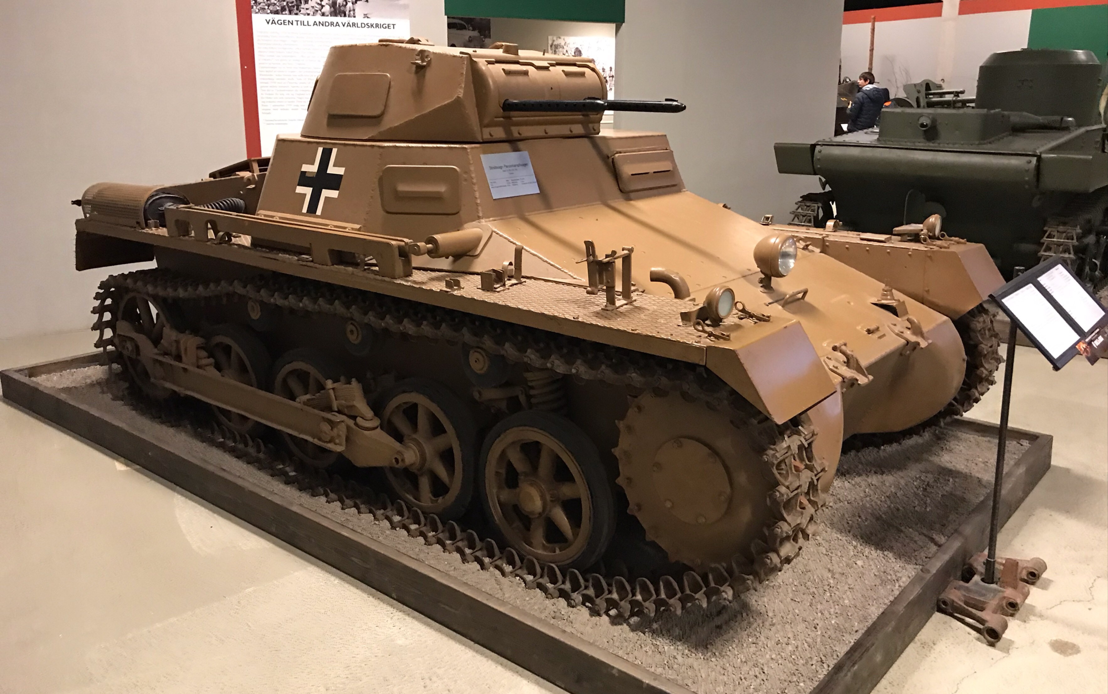 【博物馆实拍】小身材,大明星:二战德制一号坦克