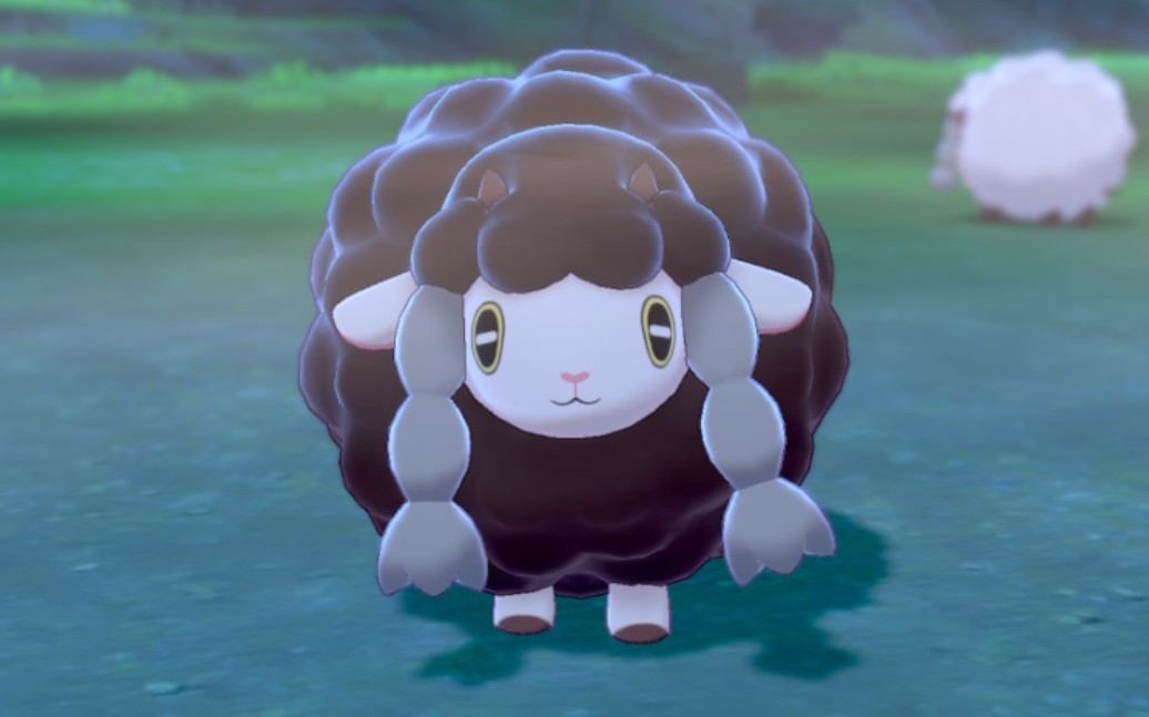 精灵宝可梦剑盾 闪光毛辫羊活动