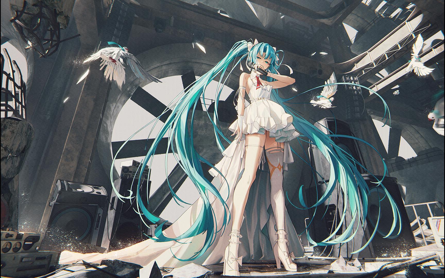 [图]Miku: 接下来，是我的回合！绘画过程