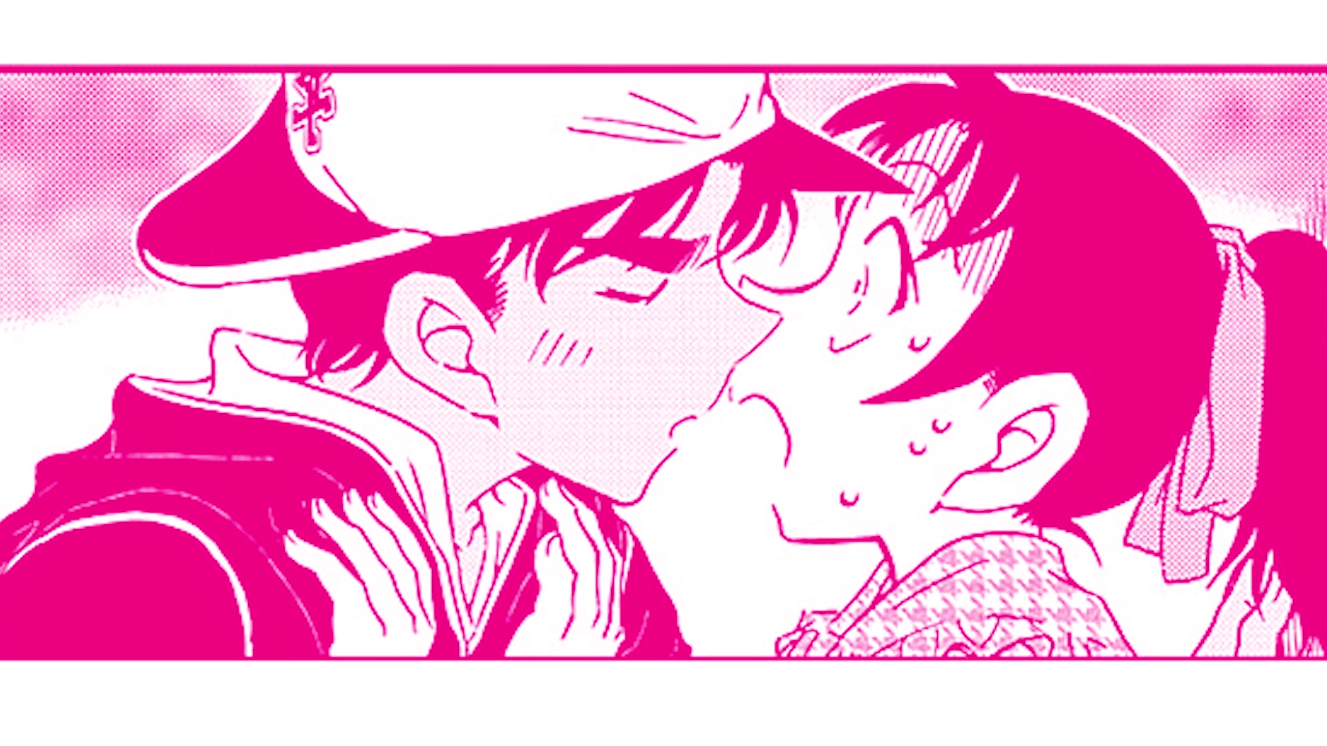 自动变粉平次和基德的壁咚咚咚cut超可爱