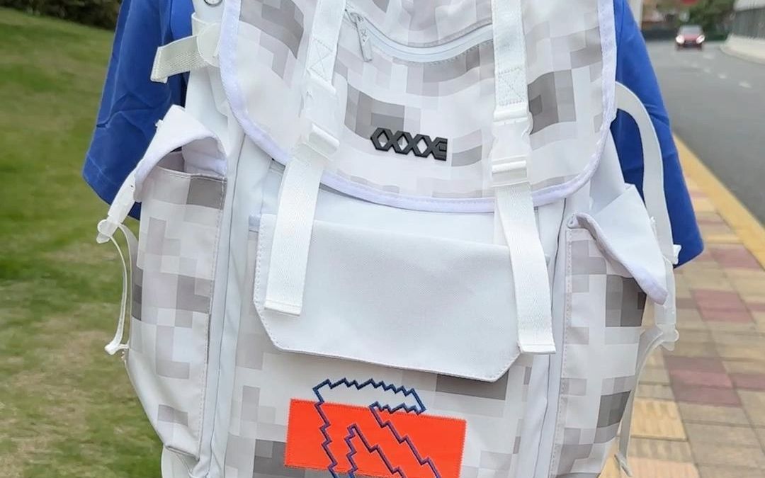 coexistence小众休闲双肩包男通勤大学生电脑背包潮牌旅行书包