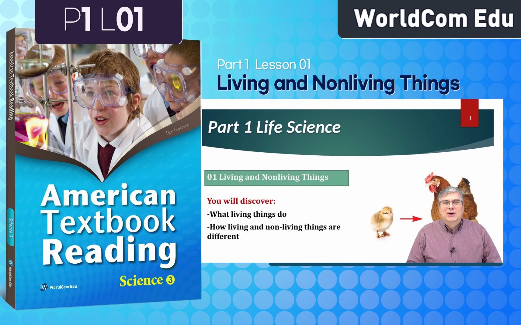 [图]【S3】美国小学自然科学 三级 - American Textbook Reading Science 3