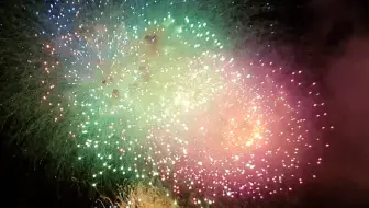 19 若草山山焼き奈良礼讃大花火wakakusayama Mountain Burning Fireworks 哔哩哔哩 つロ干杯 Bilibili