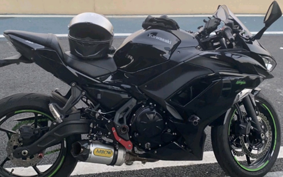 川崎z650 ninja650升级改装箭牌全段排气