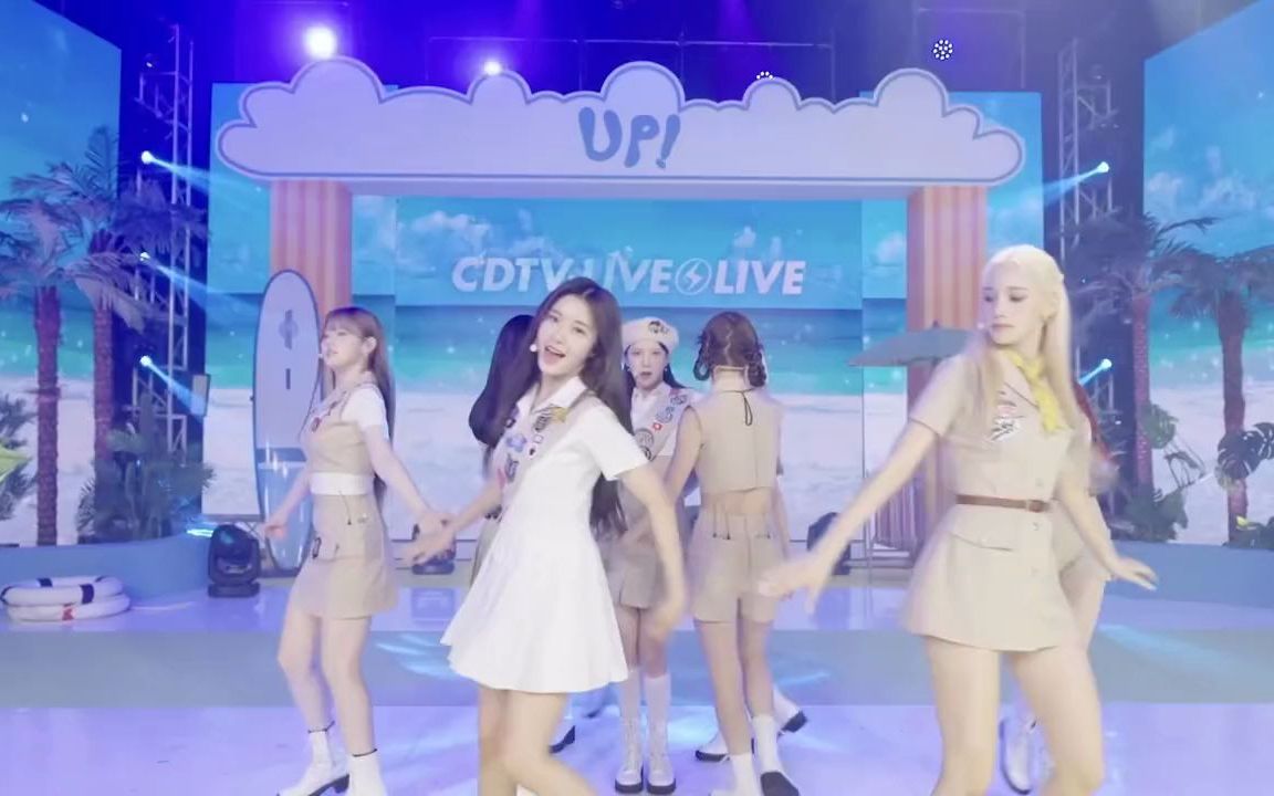 [图]《Up！》日本音番CDTV live live 妆造都超好看！！！