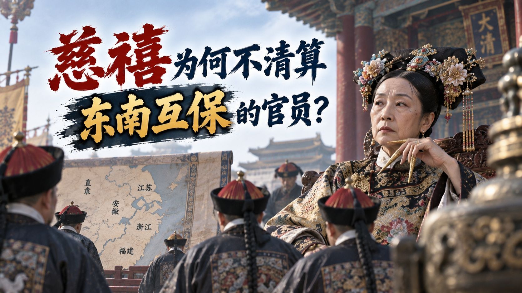 慈禧为什么不清算东南互保的官员？